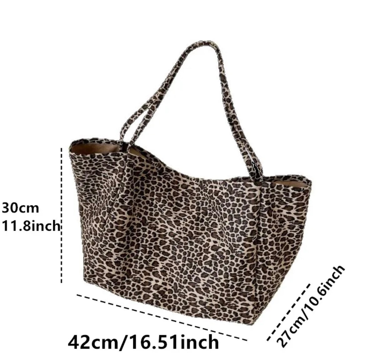 Shopper luipaardprint